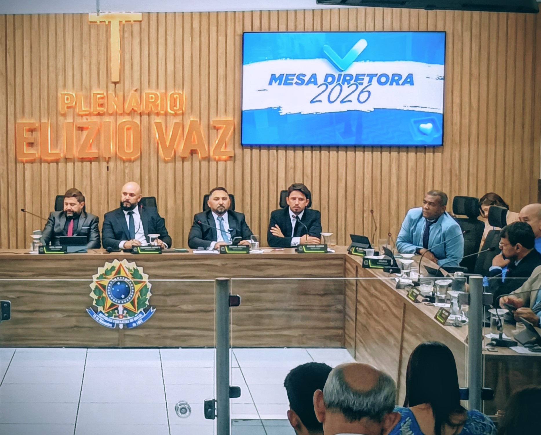 CÂMARA DE VEREADORES JOÃO MAURÍCIO FONTES DE PLANALTINA MANTÉM PRESIDENTE DE 2023 PARA ATÉ 2026